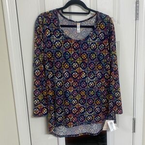 NWT LulaRoe Lynnae Long Sleeve Top (M)